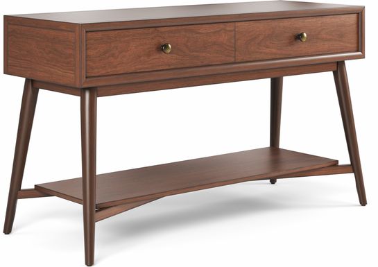 Greyson Brown Cherry Sofa Table