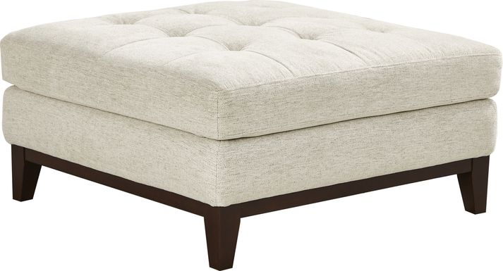 Harmon Beige Cocktail Ottoman