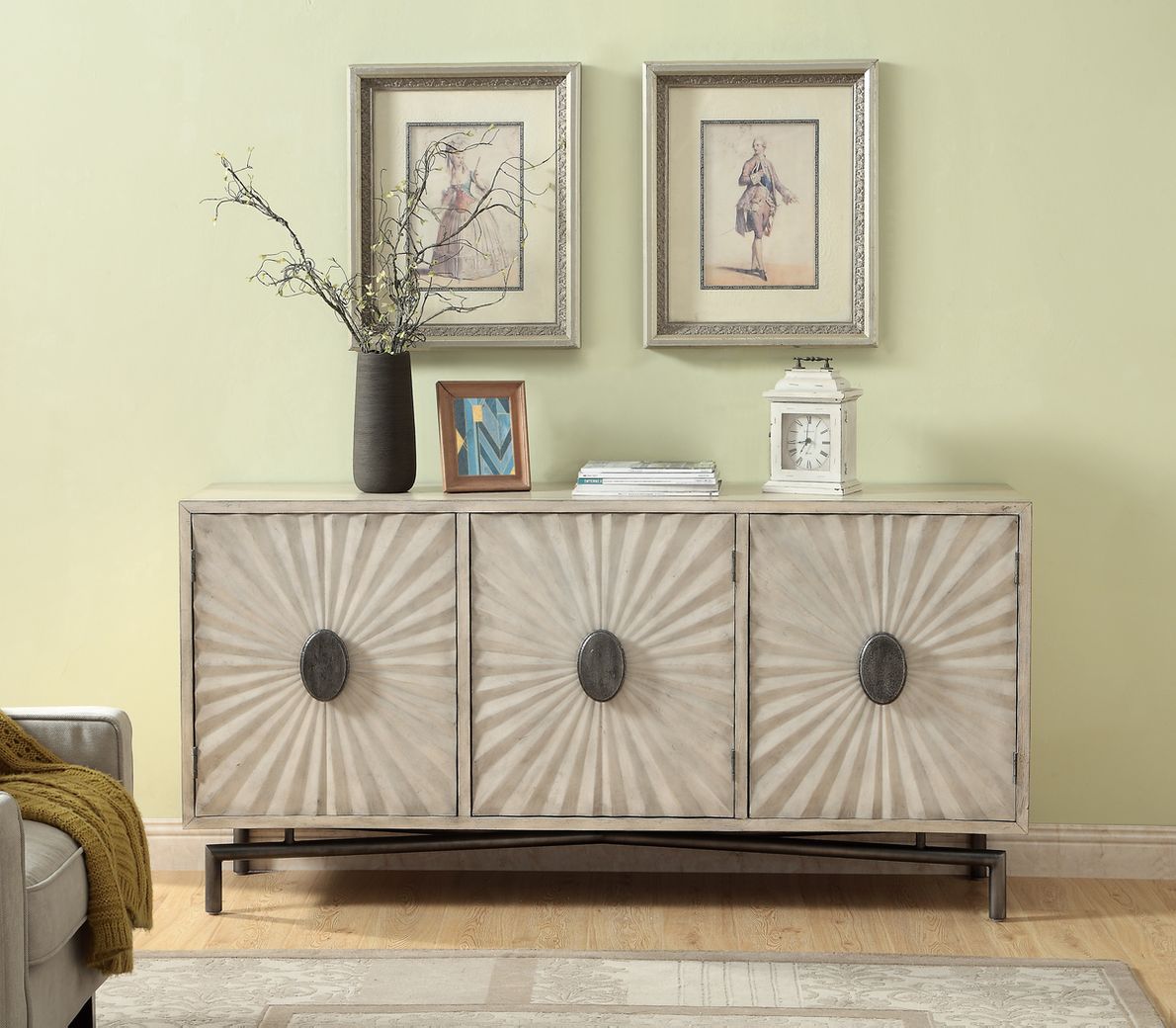 Beige credenza deals