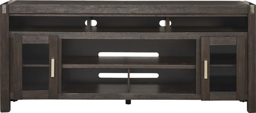 Hidden Springs II Espresso 80 in. Console