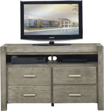 Hidden Springs II Gray 50 in. Flat Screen Console