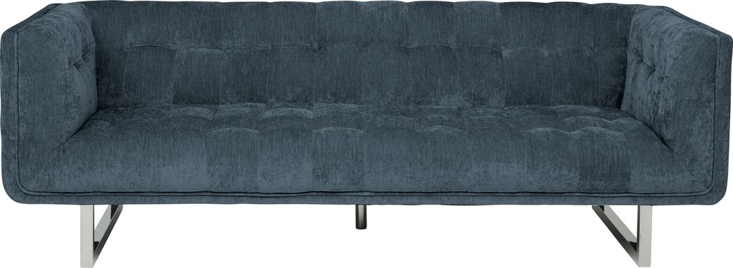 High Rise Blue Sofa