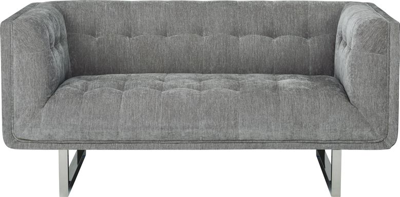 High Rise Gray Loveseat