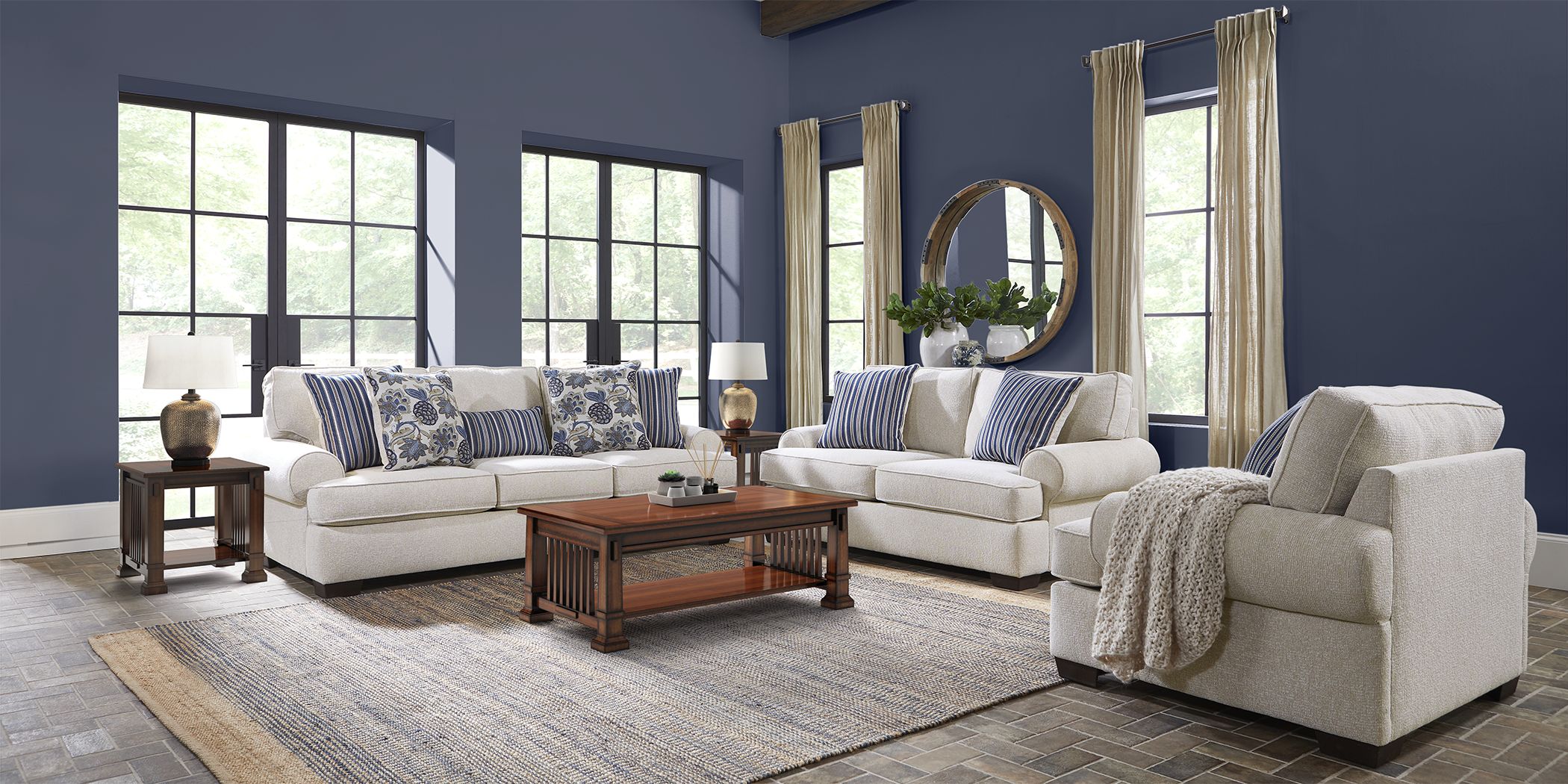 stonehill beige sofa