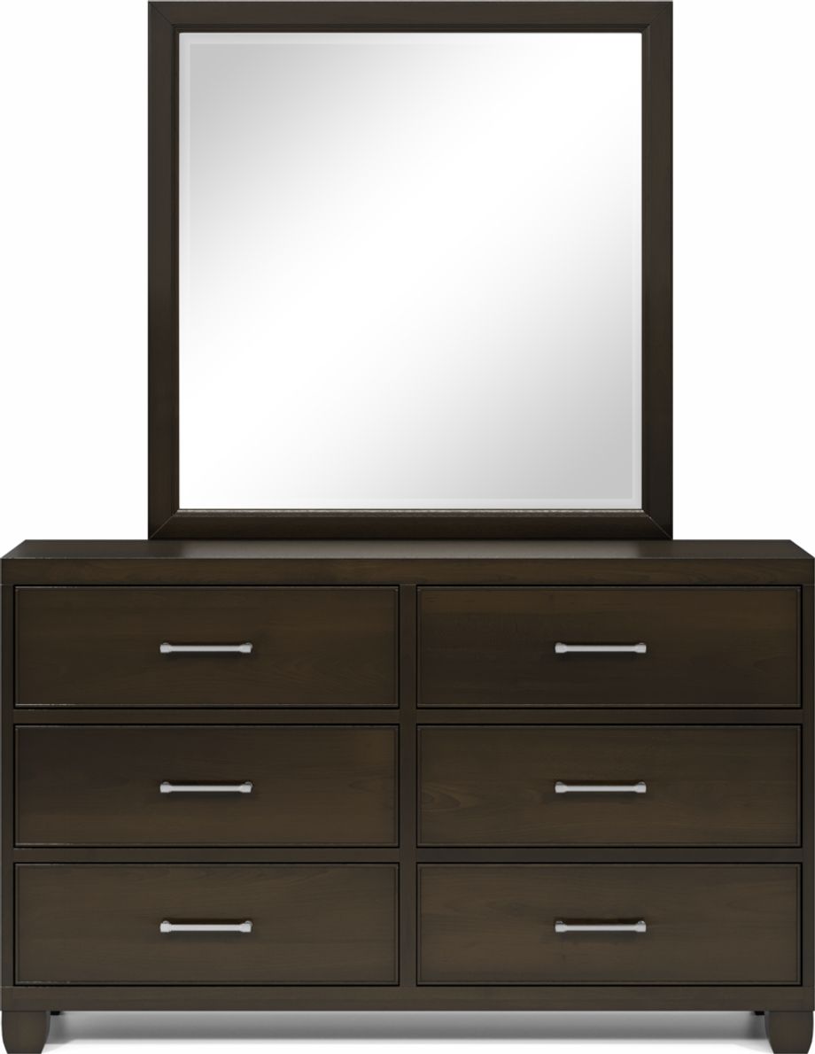 Charcoal on sale dresser set