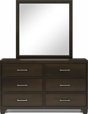 Holden's Ridge Charcoal Dresser & Mirror Set
