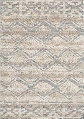 Idalia Gray 5'3" x 7'3" Rug