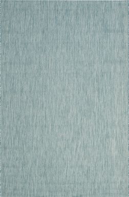 Idra Aqua 8' x 11' Indoor/Outdoor Rug