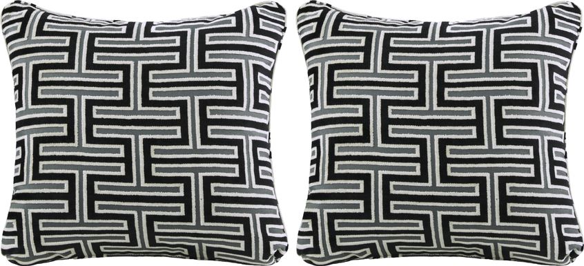 Carlyle Caviar Accent Pillow (Set of 2)