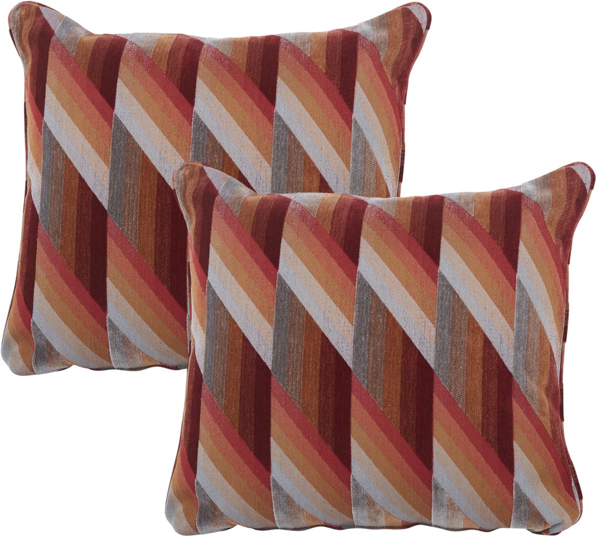 Paprika store throw pillows