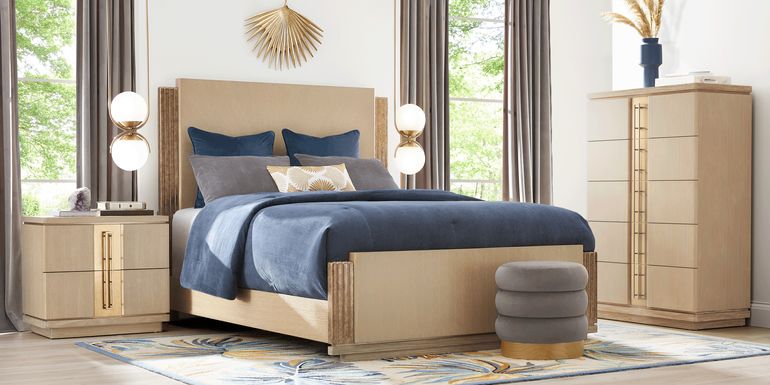 Issabela Caramel 5 Pc King Bedroom