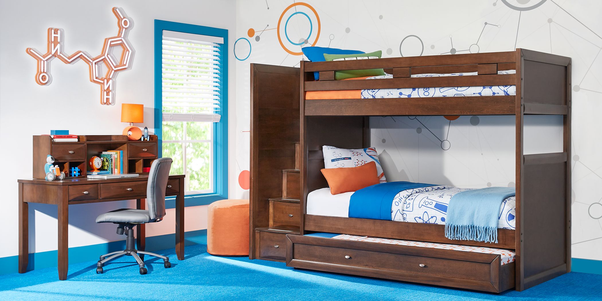 Rooms to go ivy league bunk on sale bed