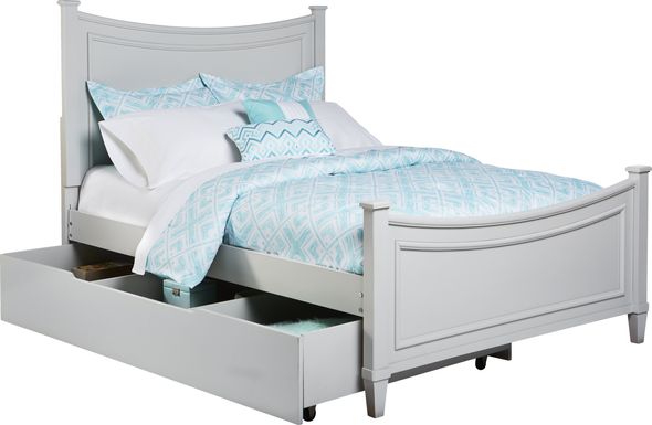 Jaclyn Place Gray 4 Pc Full Bed w/ Trundle