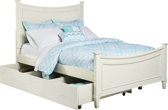 Jaclyn Place Ivory 4 Pc Twin Bed w/Trundle