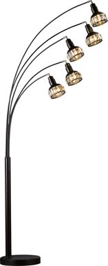 Jacobus Park Black Floor Lamp