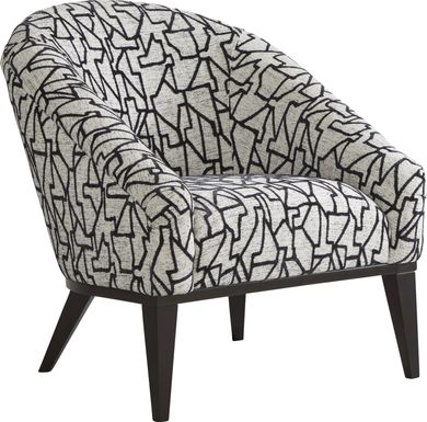 Jaxon Black Accent Chair