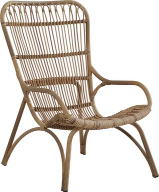 Kain Natural Outdoor Lounge Chair