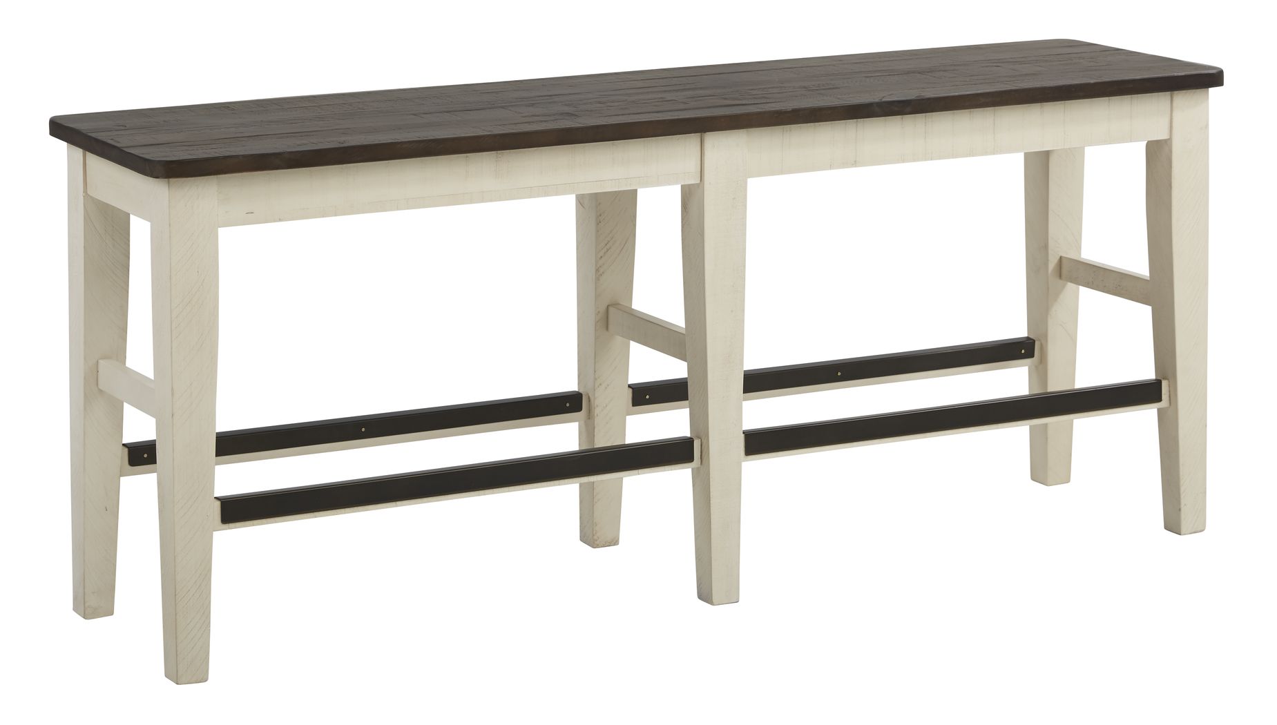 Kenbridge White Counter Height Bench Rooms To Go