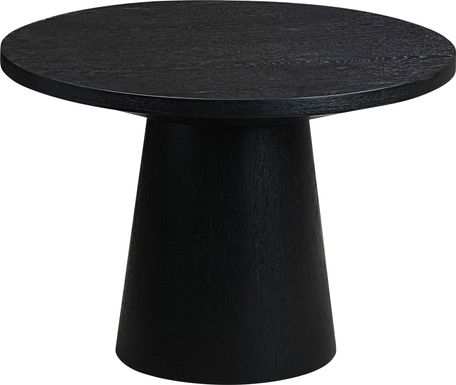 Kendall Black 29" Round Cocktail Table