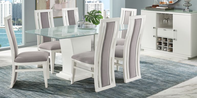 Kennedy Park White 5 Pc Dining Room