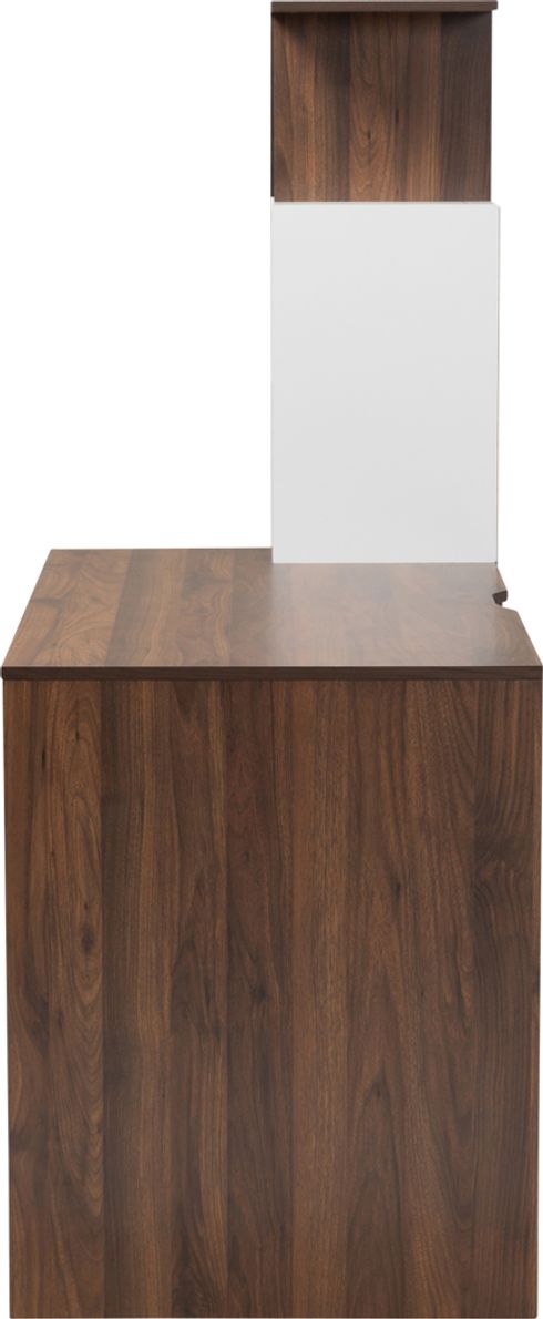 Kension Walnut Dark Wood Desk - Rooms To Go