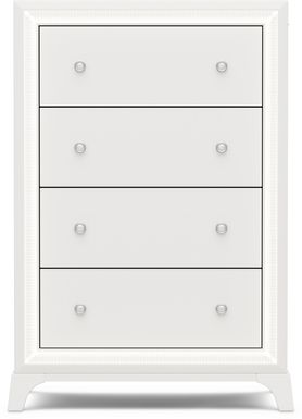 Kids Alyssa White Chest