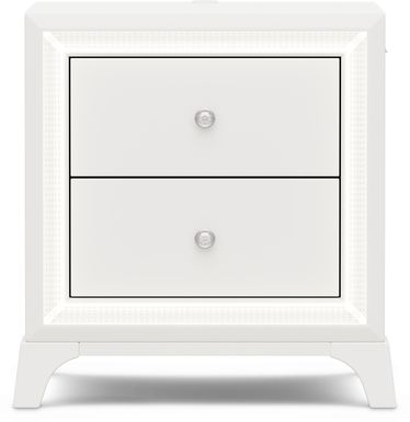 Kids Alyssa White Nightstand