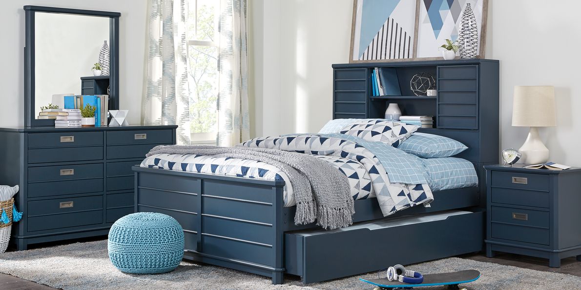 Rooms to store go blue bed