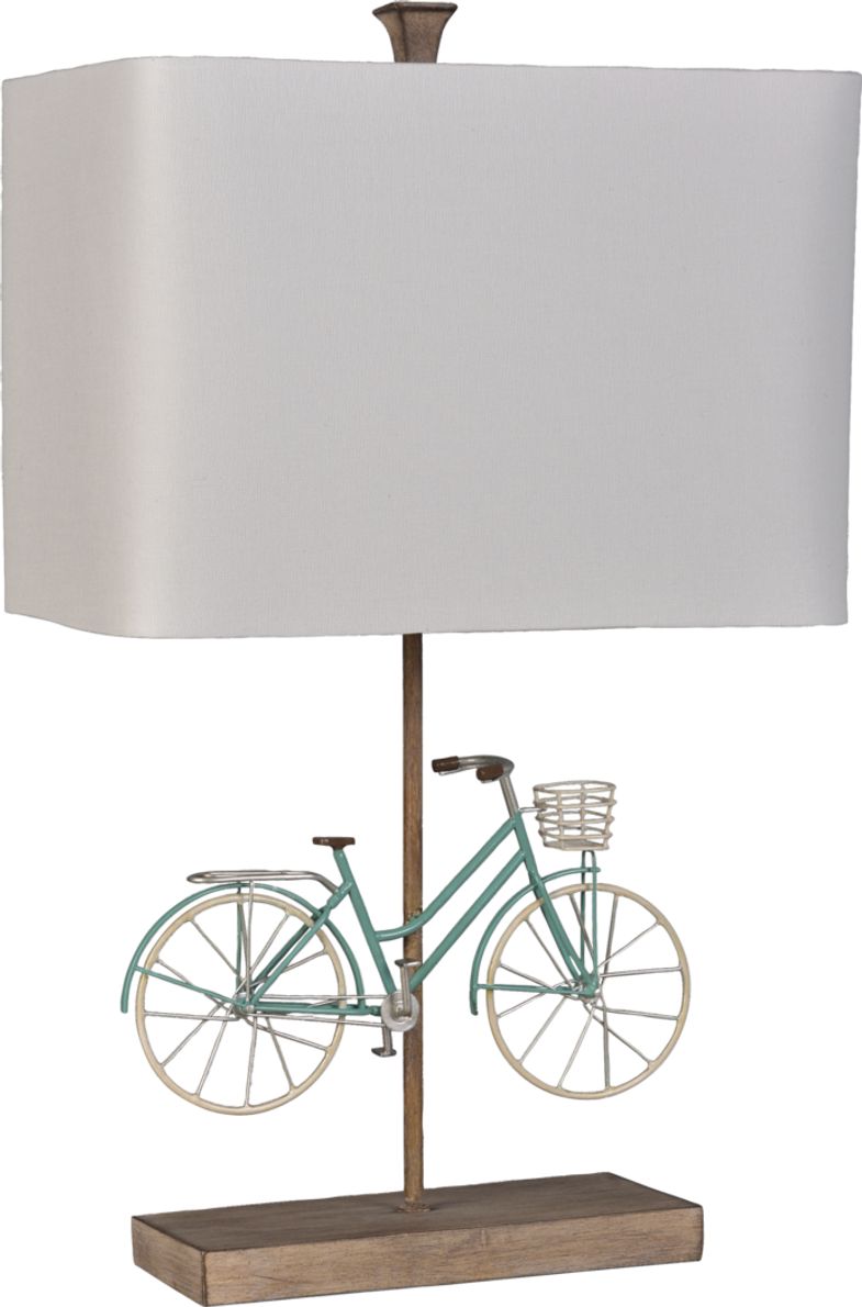 Kids Bicycle Ride Blue Lamp Rooms To Go