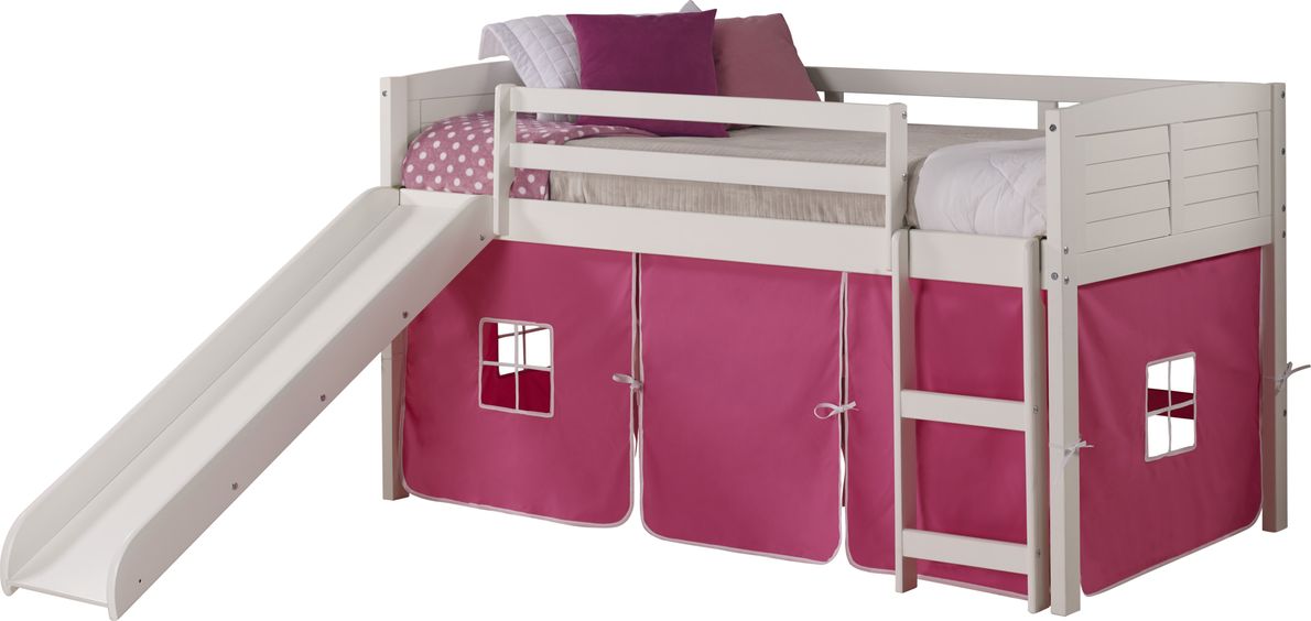 Camp bunk bed with slide sale