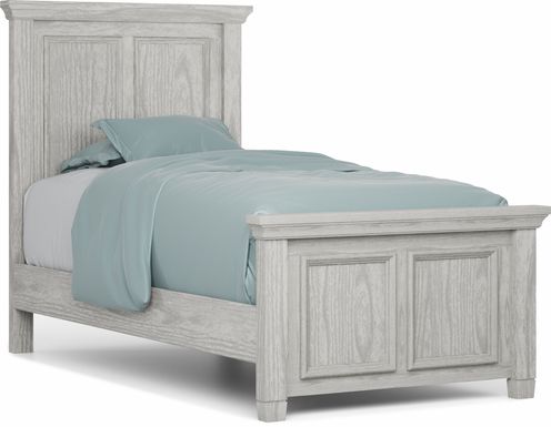 Kids Canyon Lake Ash Gray 3 Pc Twin Panel Bed