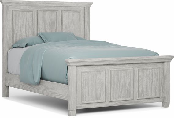 Kids Canyon Lake Ash Gray 3 Pc Full Panel Bed