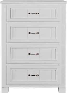 Kids Cottage Colors White Chest