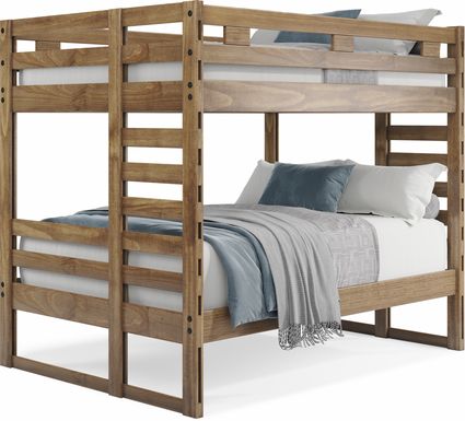 Kids Creekside 2.0 Chestnut Full/Full Bunk Bed