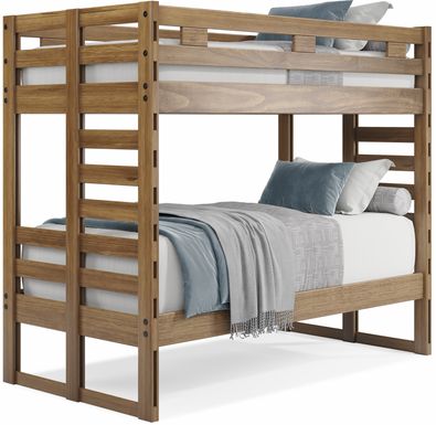 Kids Creekside 2.0 Chestnut Twin/Twin Bunk Bed