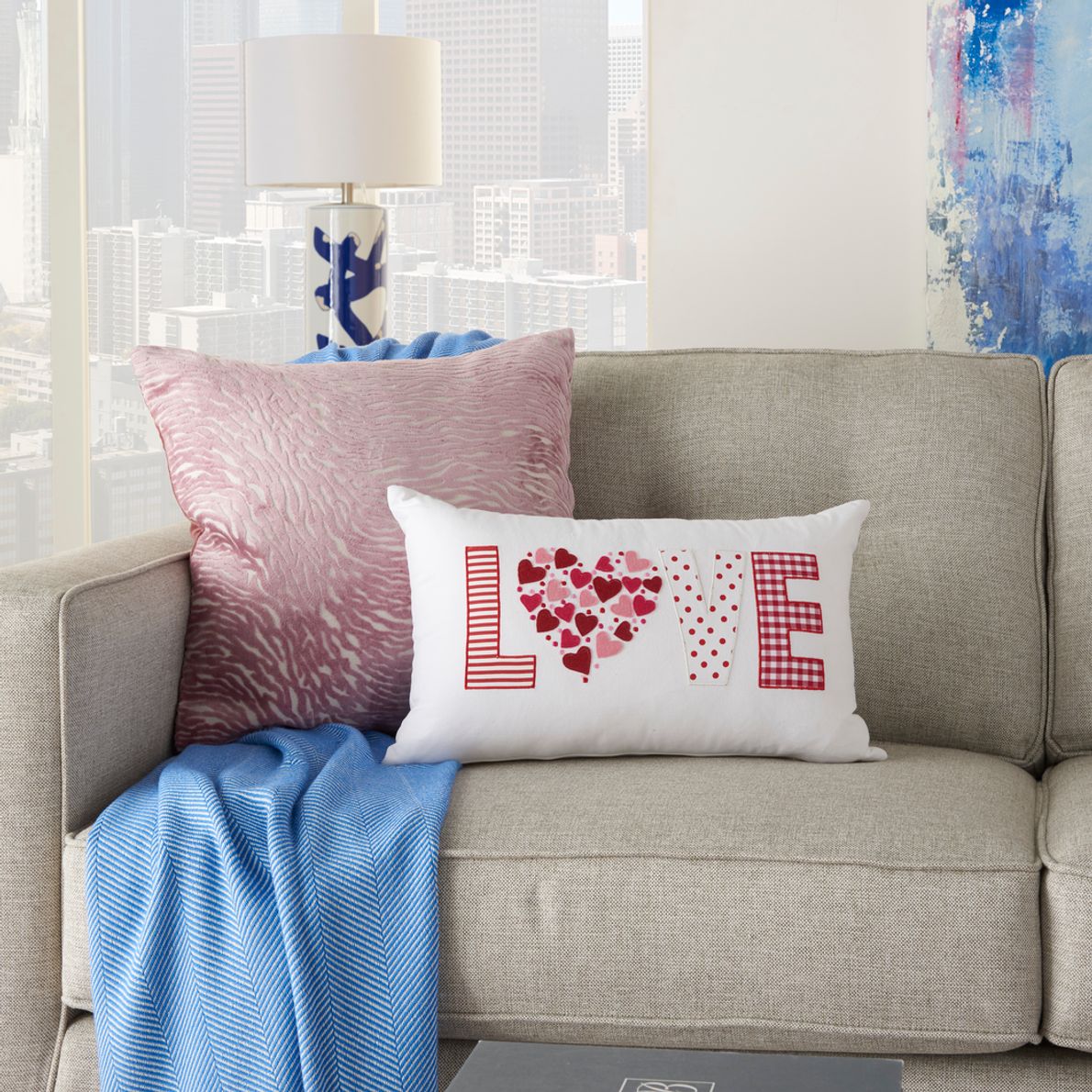 Love sales accent pillow