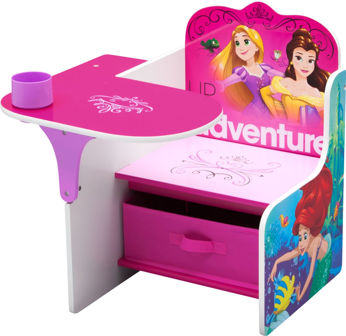 Kids Disney Princess Pink Chair Desk Rooms To Go