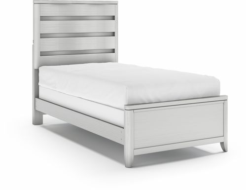 Kids Elliot Park Platinum Twin Panel Bed
