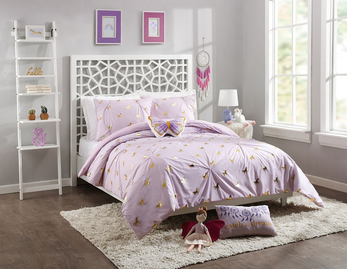 Unicorn hotsell twin comforter