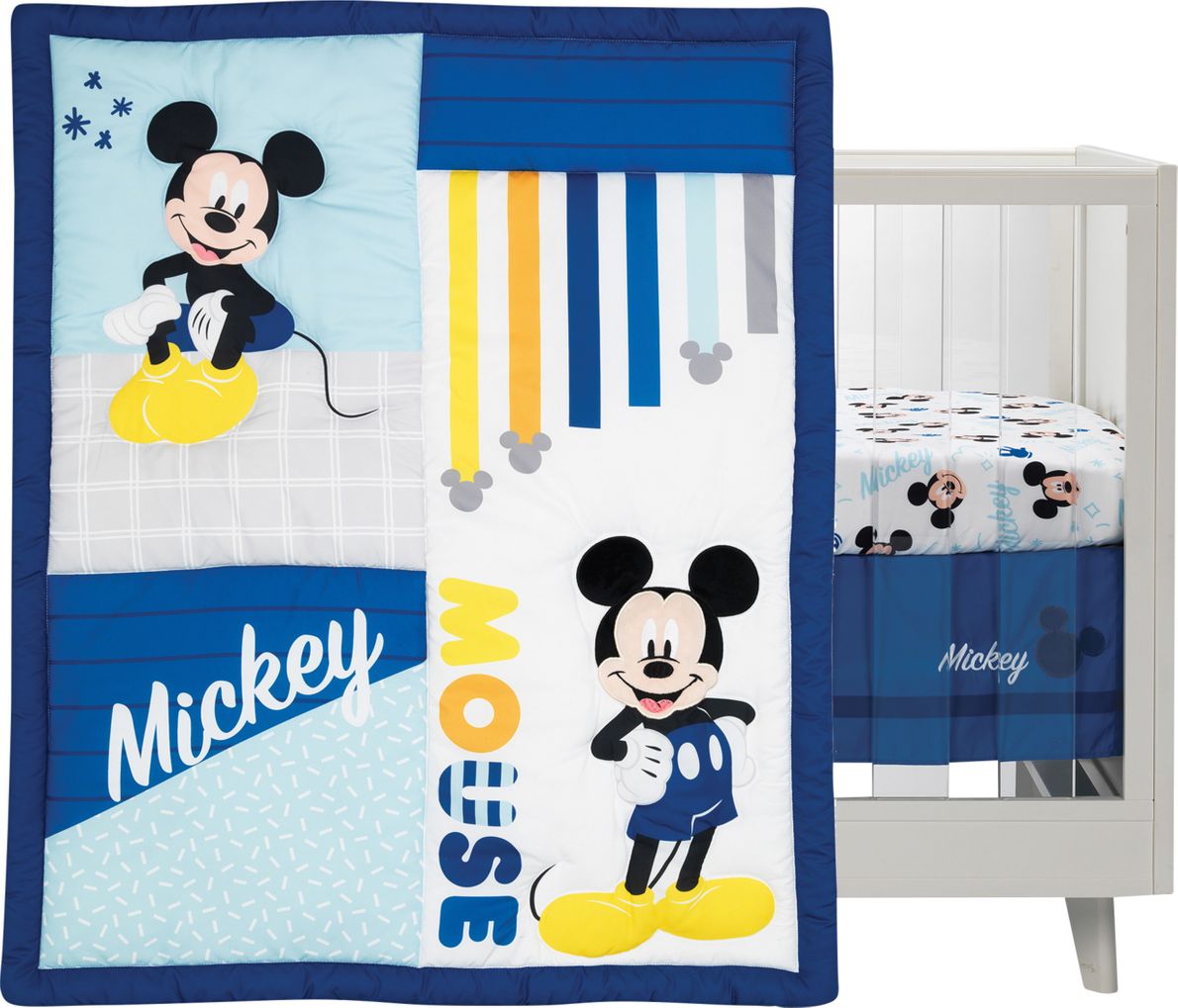 Mickey mouse 2024 crib blanket