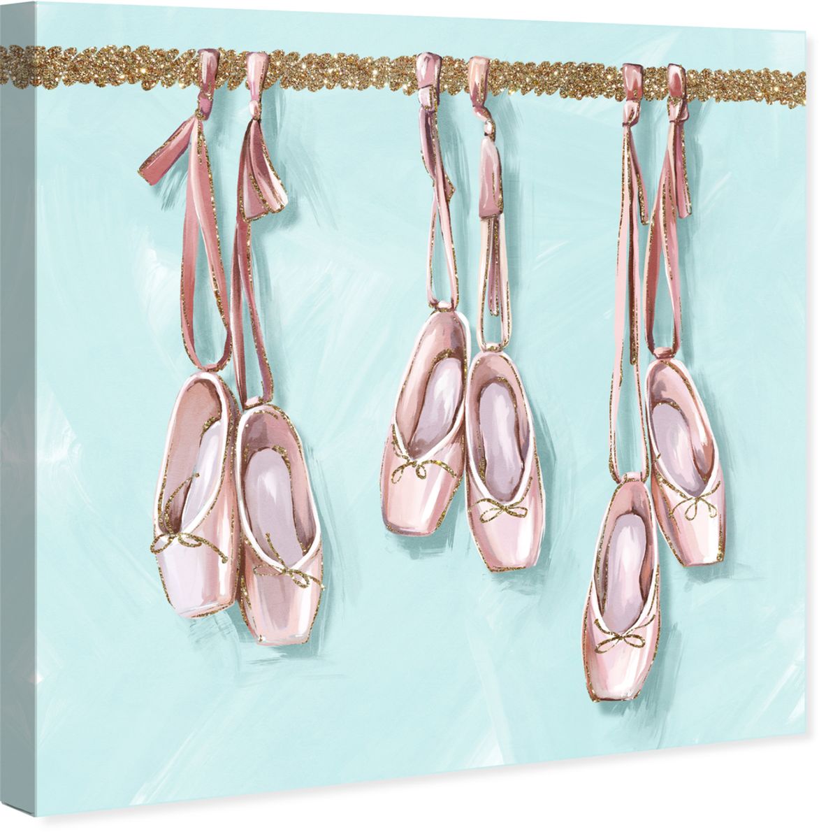 Hanging on sale ballet shoes