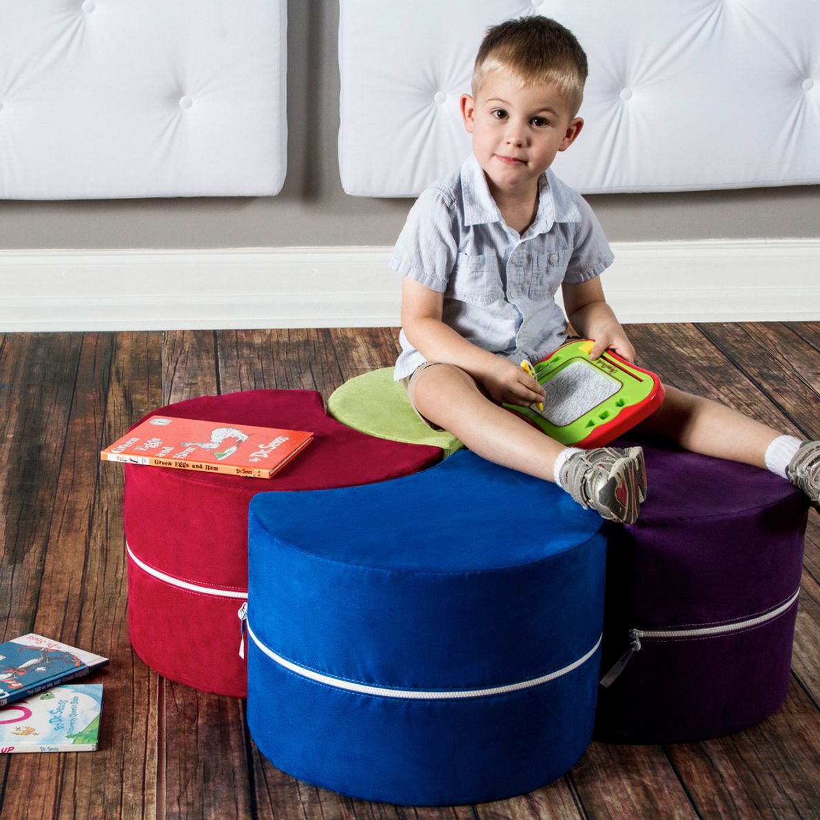 Kids ottoman hot sale