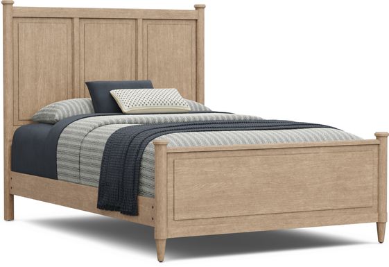 Kids Lindbrook Sand Full Panel Bed