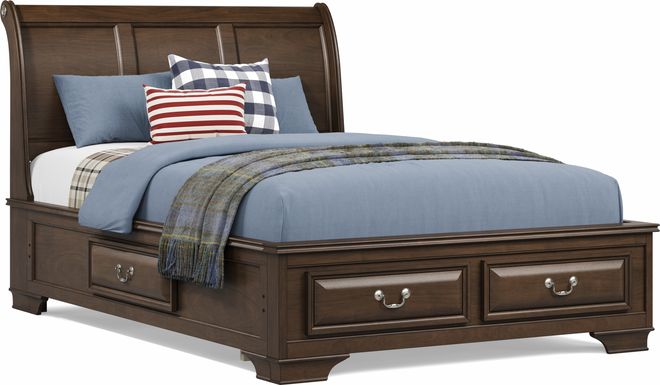 Kids Mill Valley Jr. Cherry Full Storage Bed