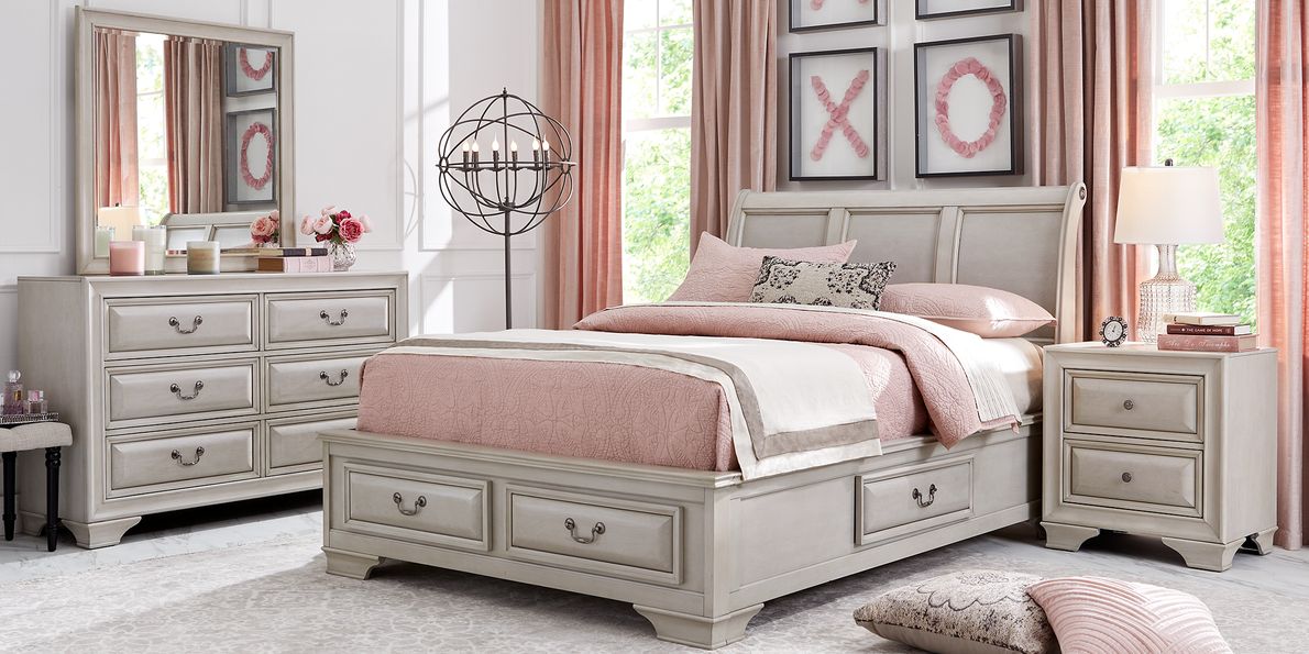 Rooms to go 5 deals piece bedroom set