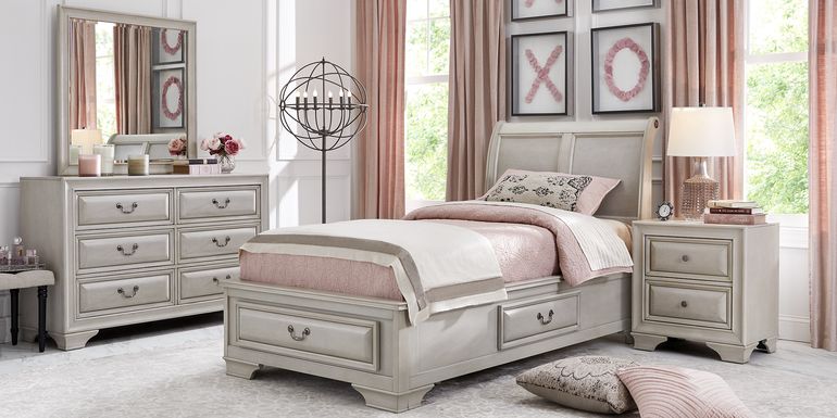 Kids Mill Valley Jr. White Twin Storage Bedroom