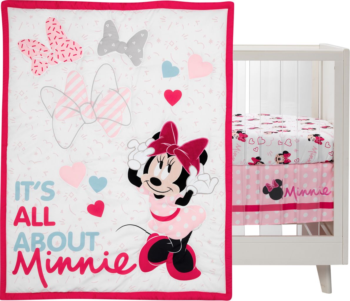 Minnie mouse hotsell crib bedding sets