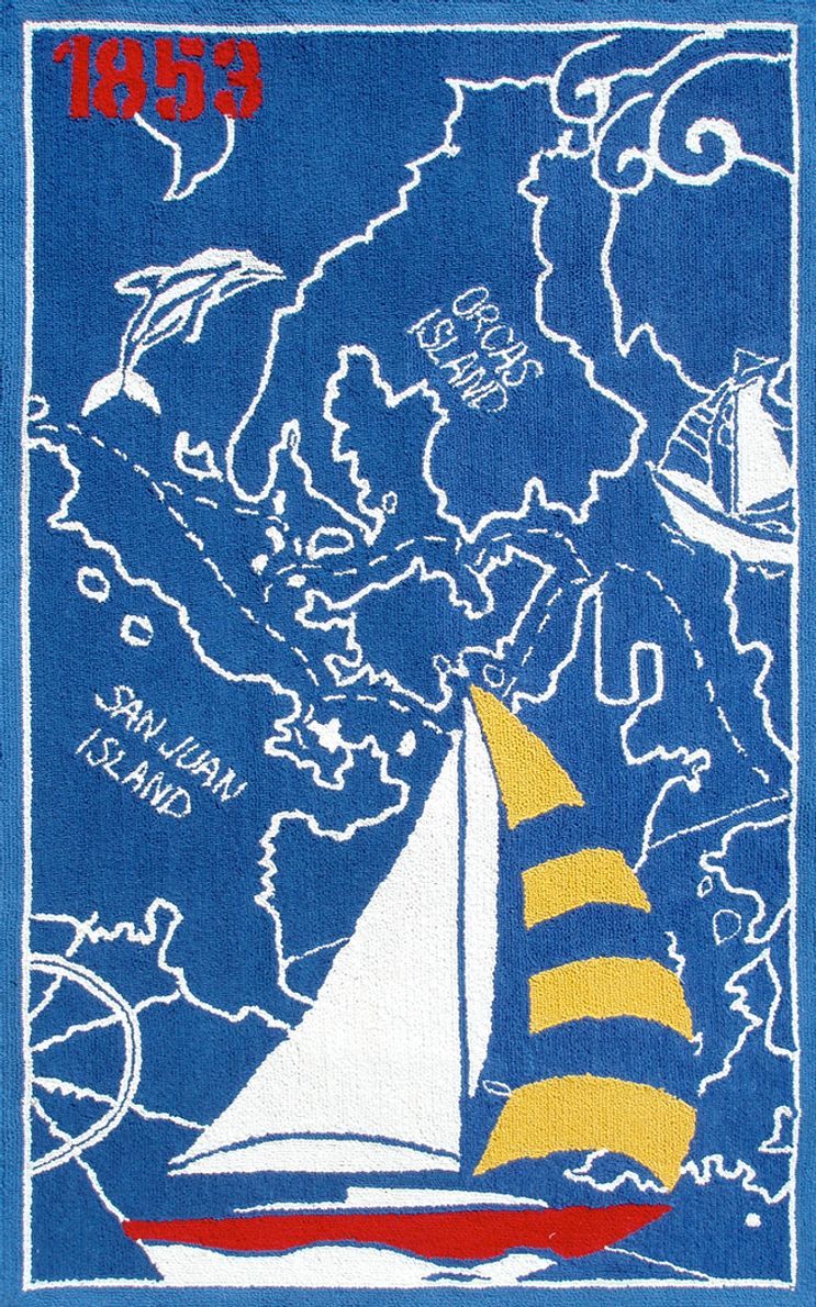 Kids best sale nautical rug