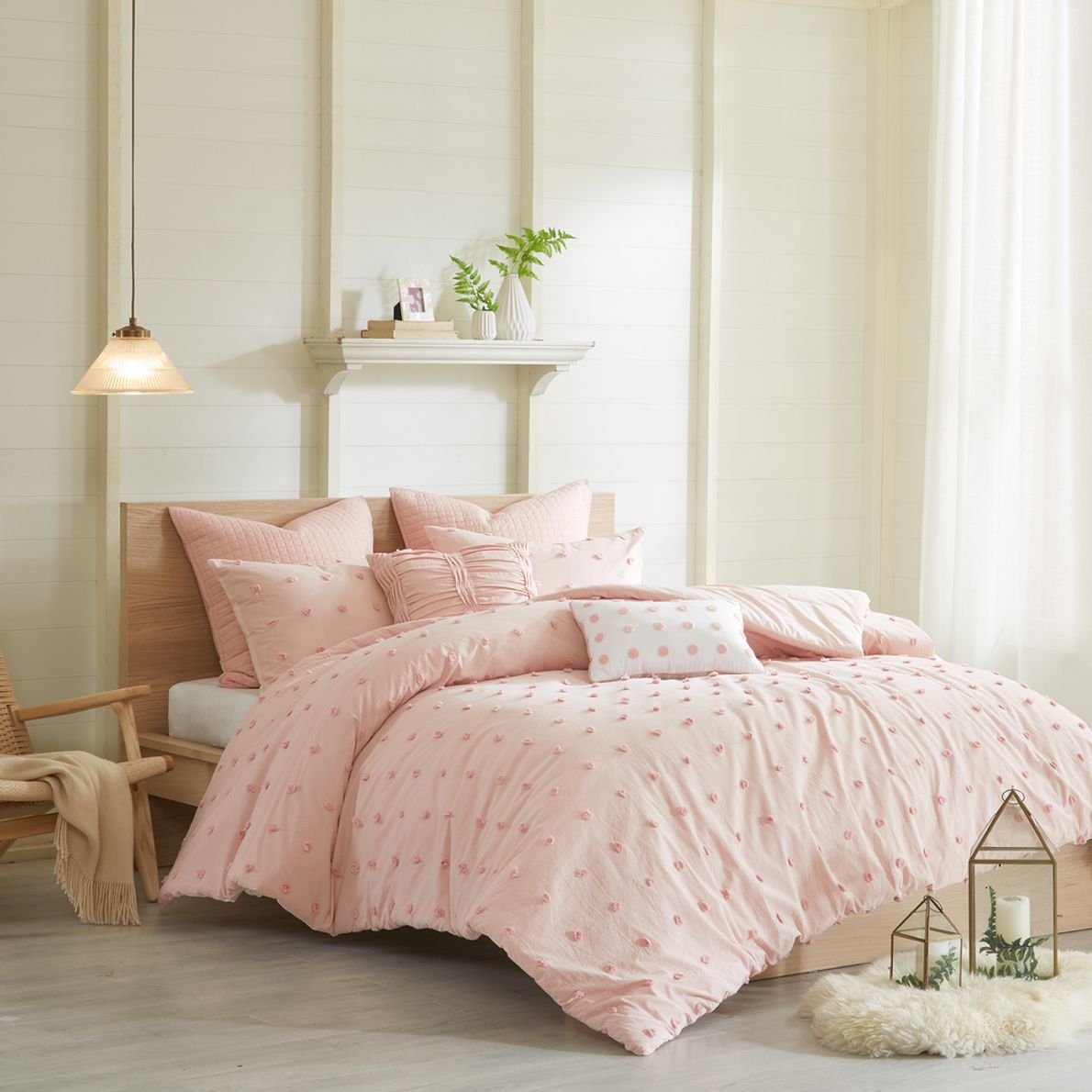 Twin comforter deals pink