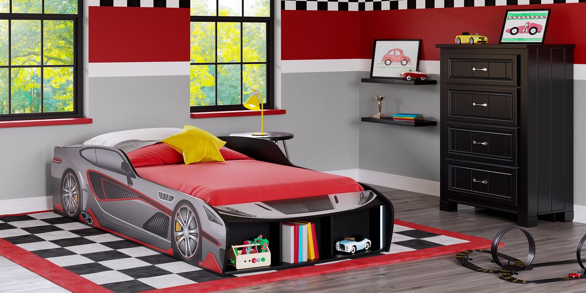 Habitación Cama coche Biturbo  Luxury kids bedroom, Boy bedroom design,  Kids bedroom sets